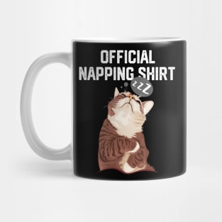 official napping shirt Mug